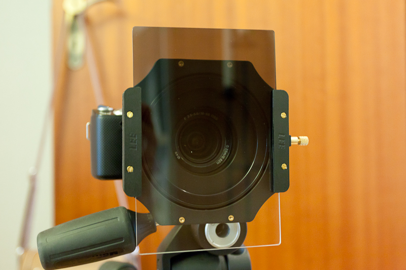 Nex-5n et filtre Lee via filtre Leinox step-UP