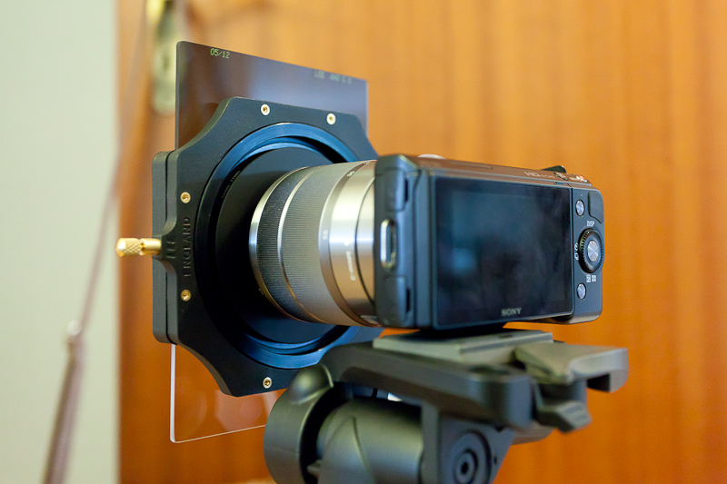 Nex-5n et filtre Lee via filtre Leinox step-UP