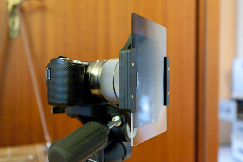 Nex-5n et filtre Lee via filtre Leinox step-UP