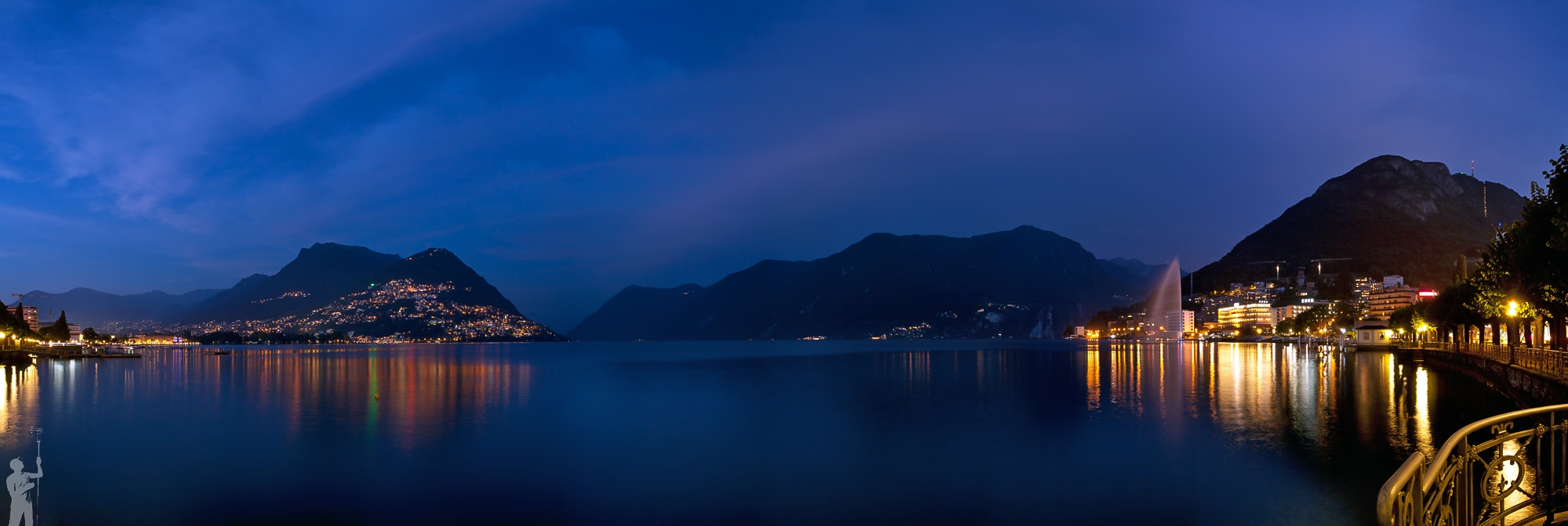 Lugano de nuit