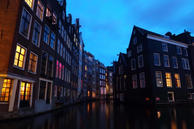 Amsterdam le soir