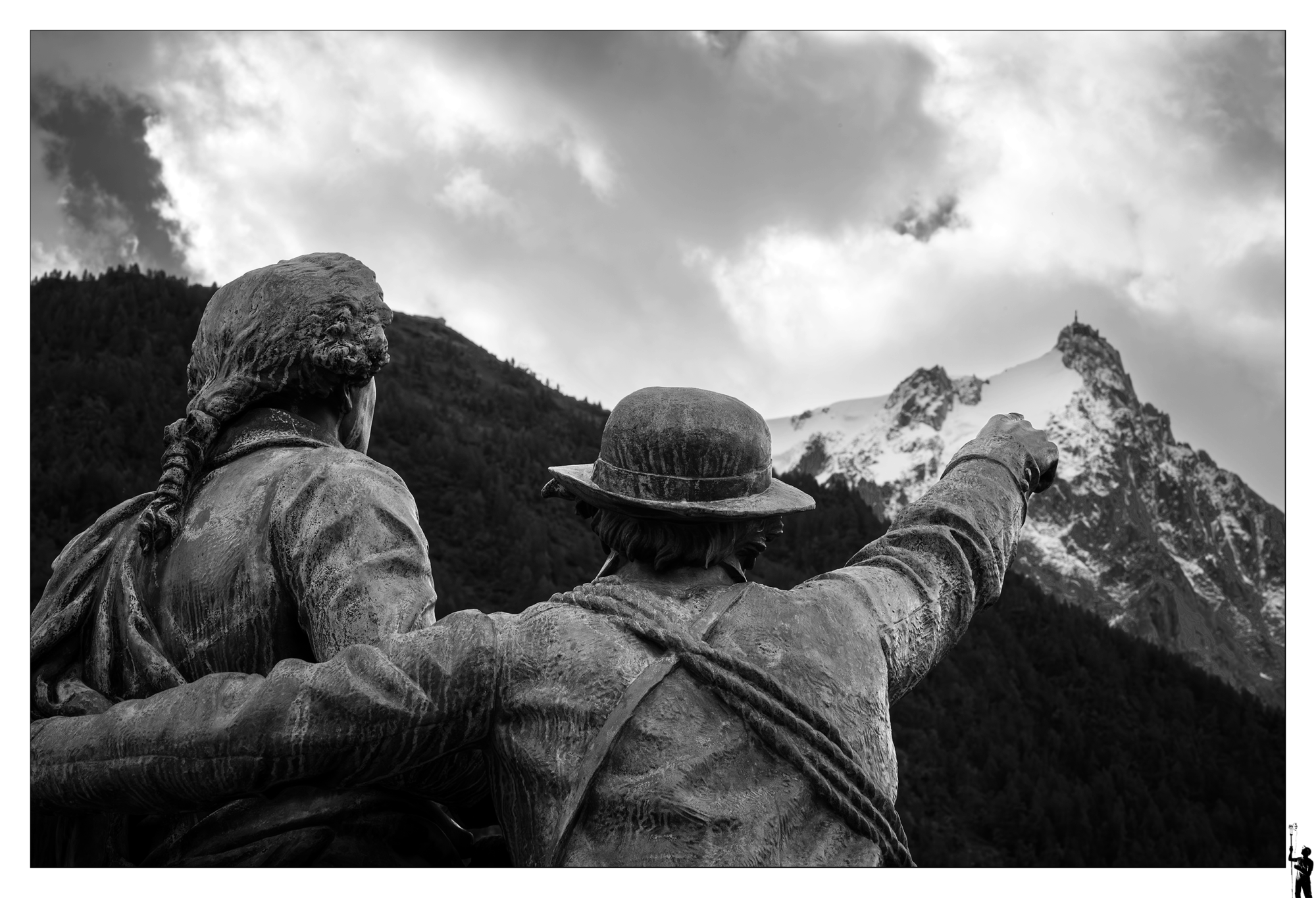 Les statues de Chamonix