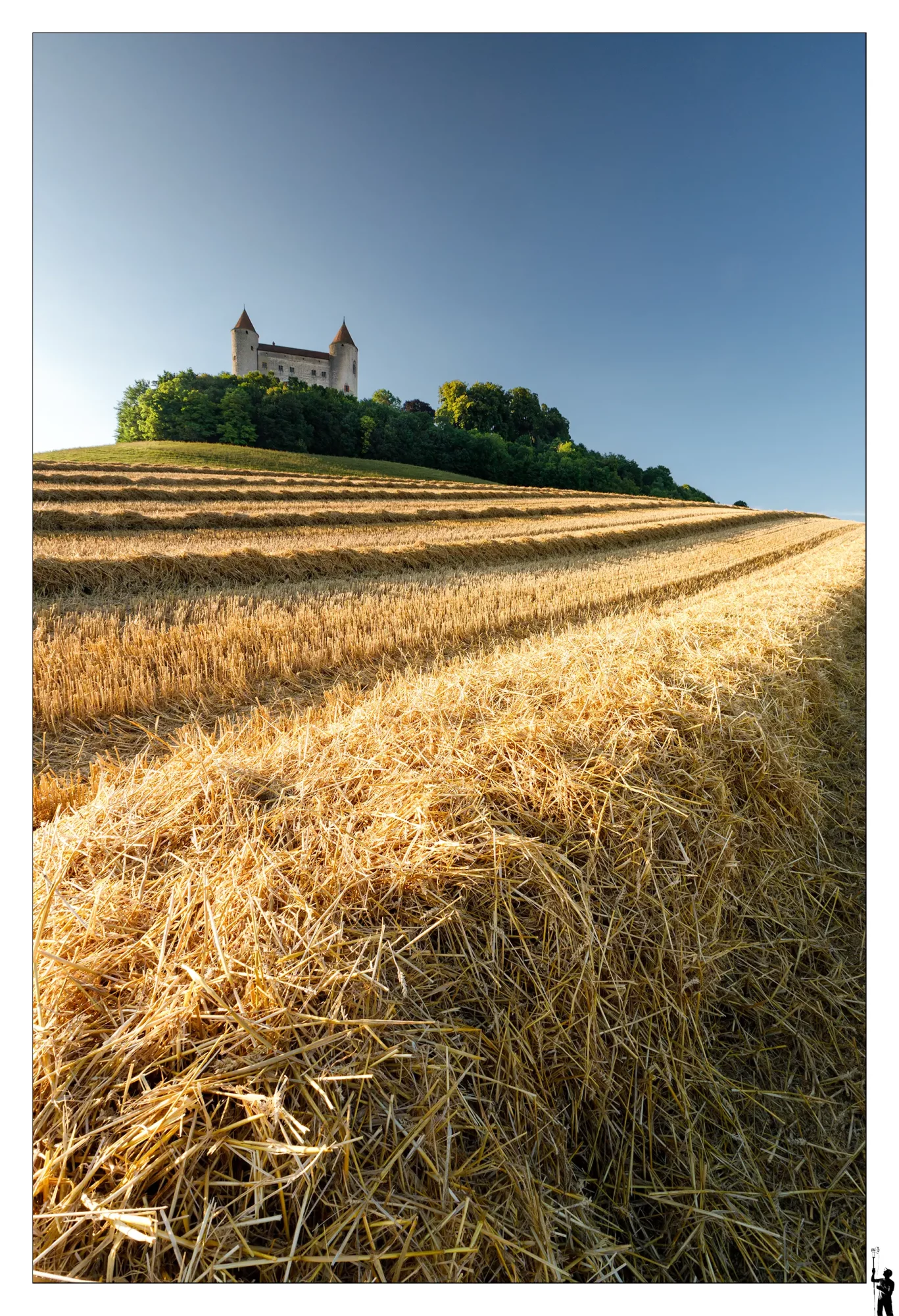 Château de Champvent en été