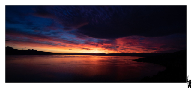 Couché de soleil depuis Chexbres