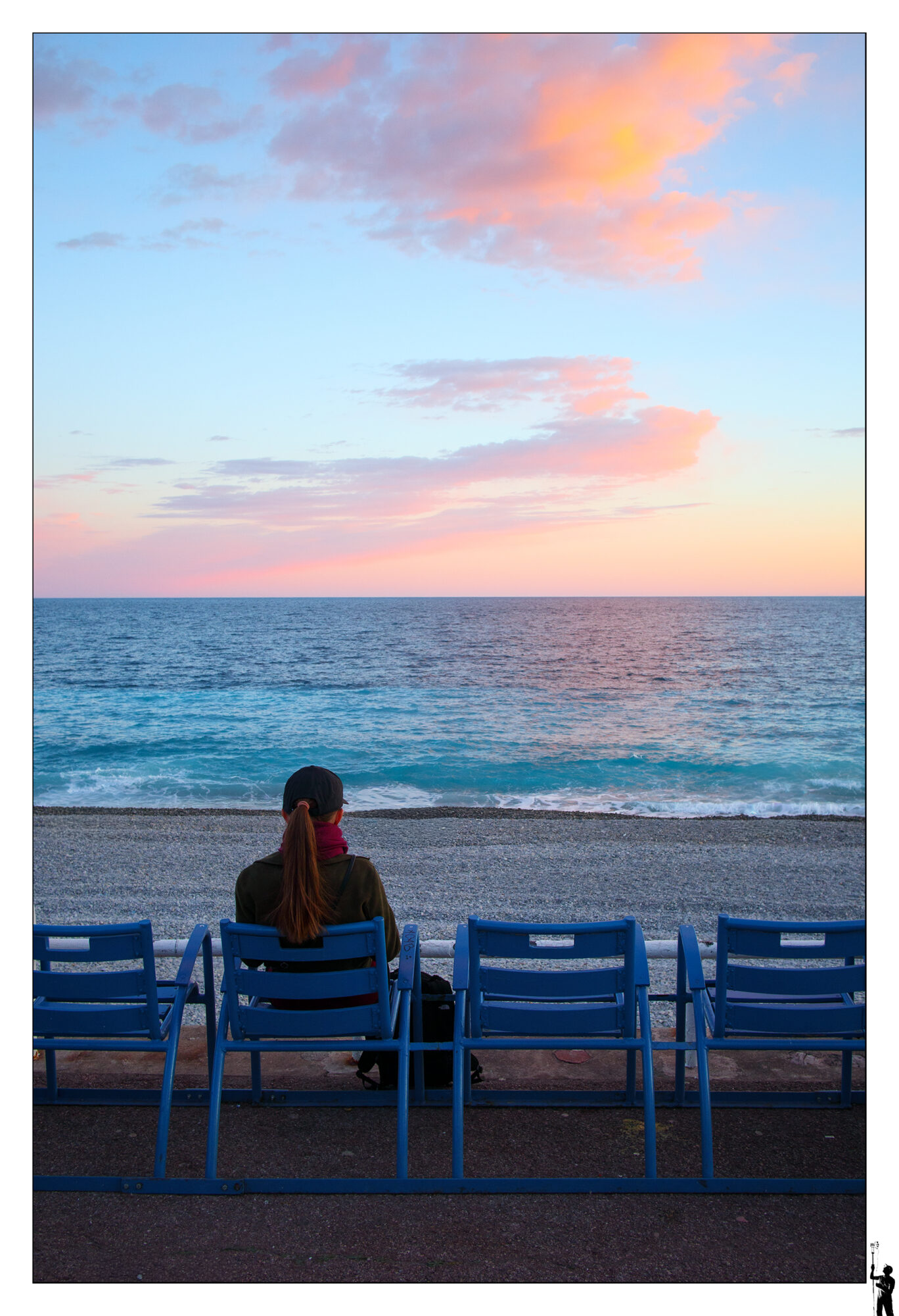 Le long de la promenade des Anglais