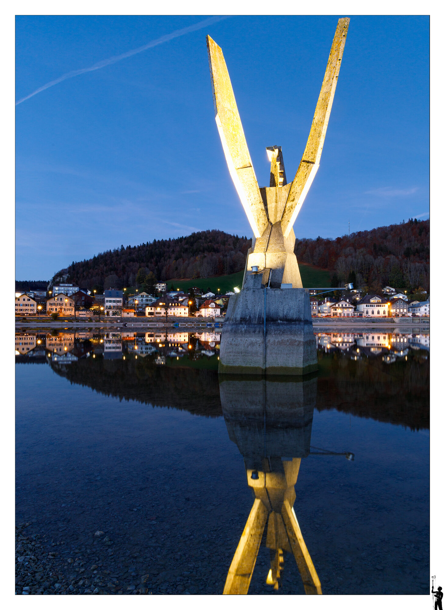Le Pont à la vallée de Joux en Suisse
