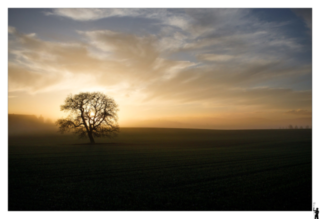 Couchés de soleil près de Oulans