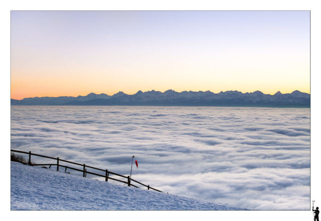 Alpes suisse depuis Mauborget. Suisse. 5Dmkii