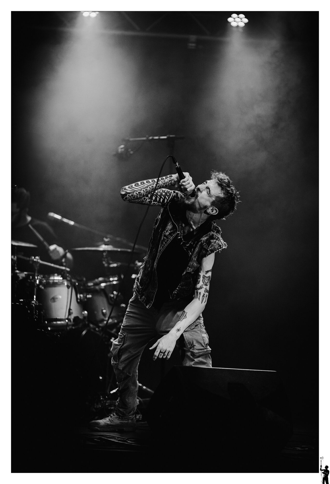 Concert en noir et blanc