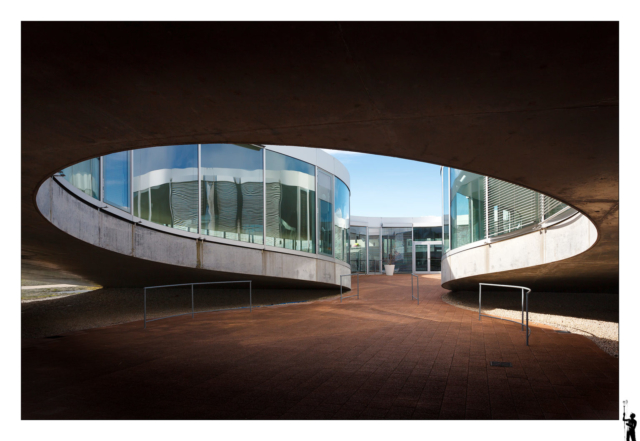 Rolex Learning center à Lausanne en Suisse