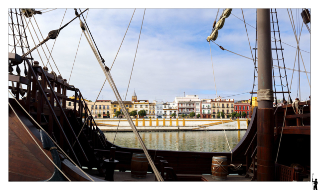 Sur les berges du Guadalquivir en Espagne à Séville