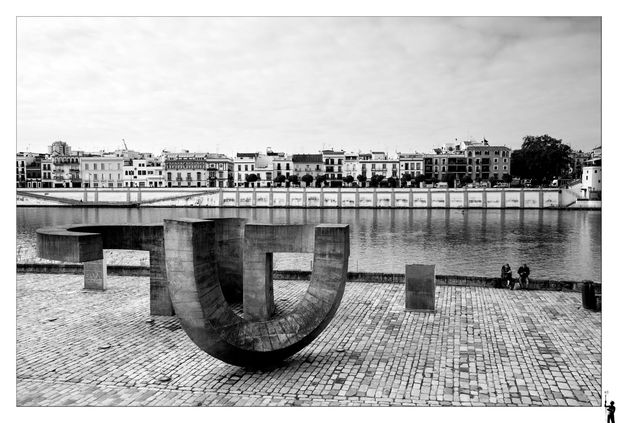 Sur les berges du Guadalquivir en Espagne à Séville