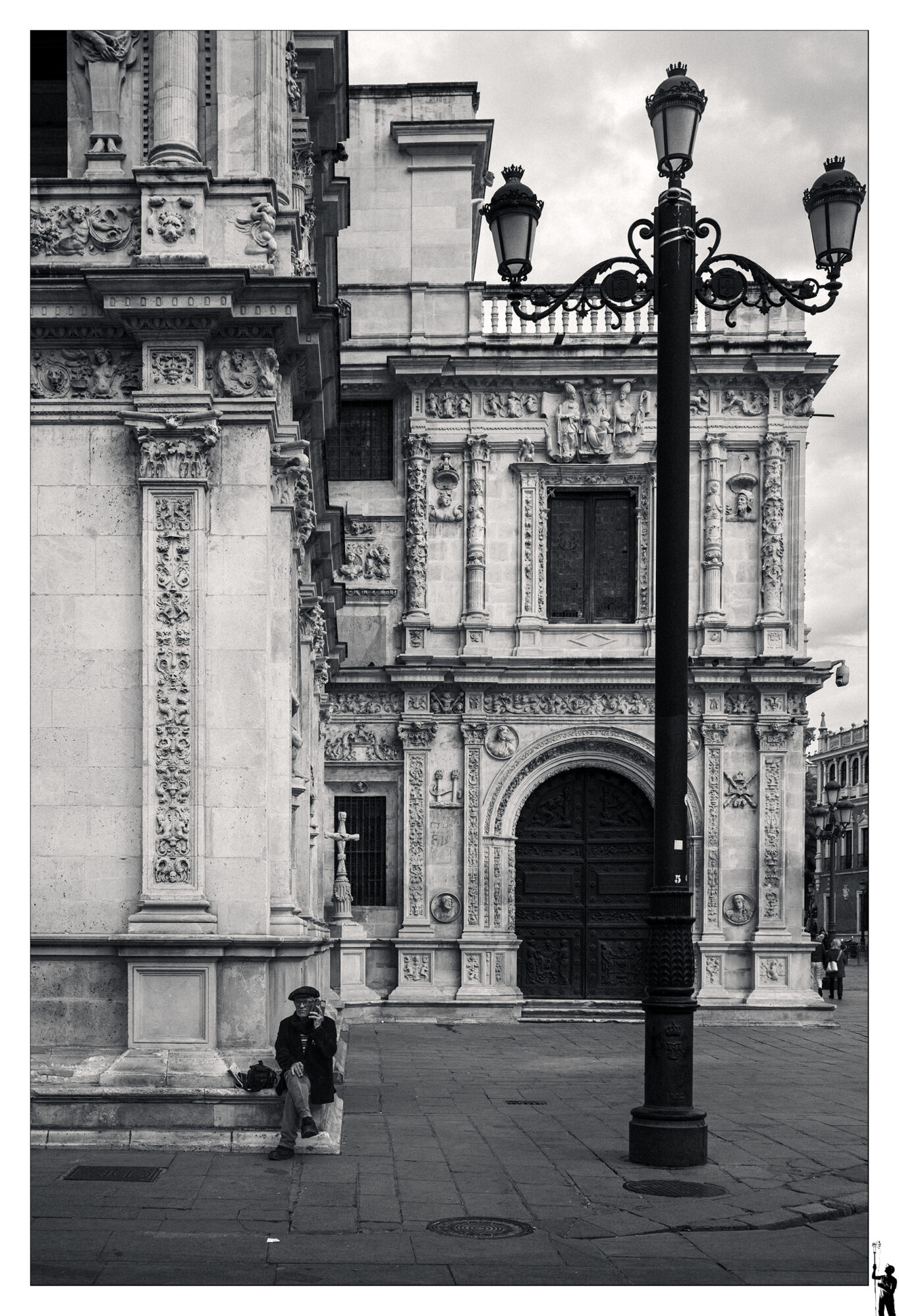Petit moment de vie dans les rues de Séville en Espagne.