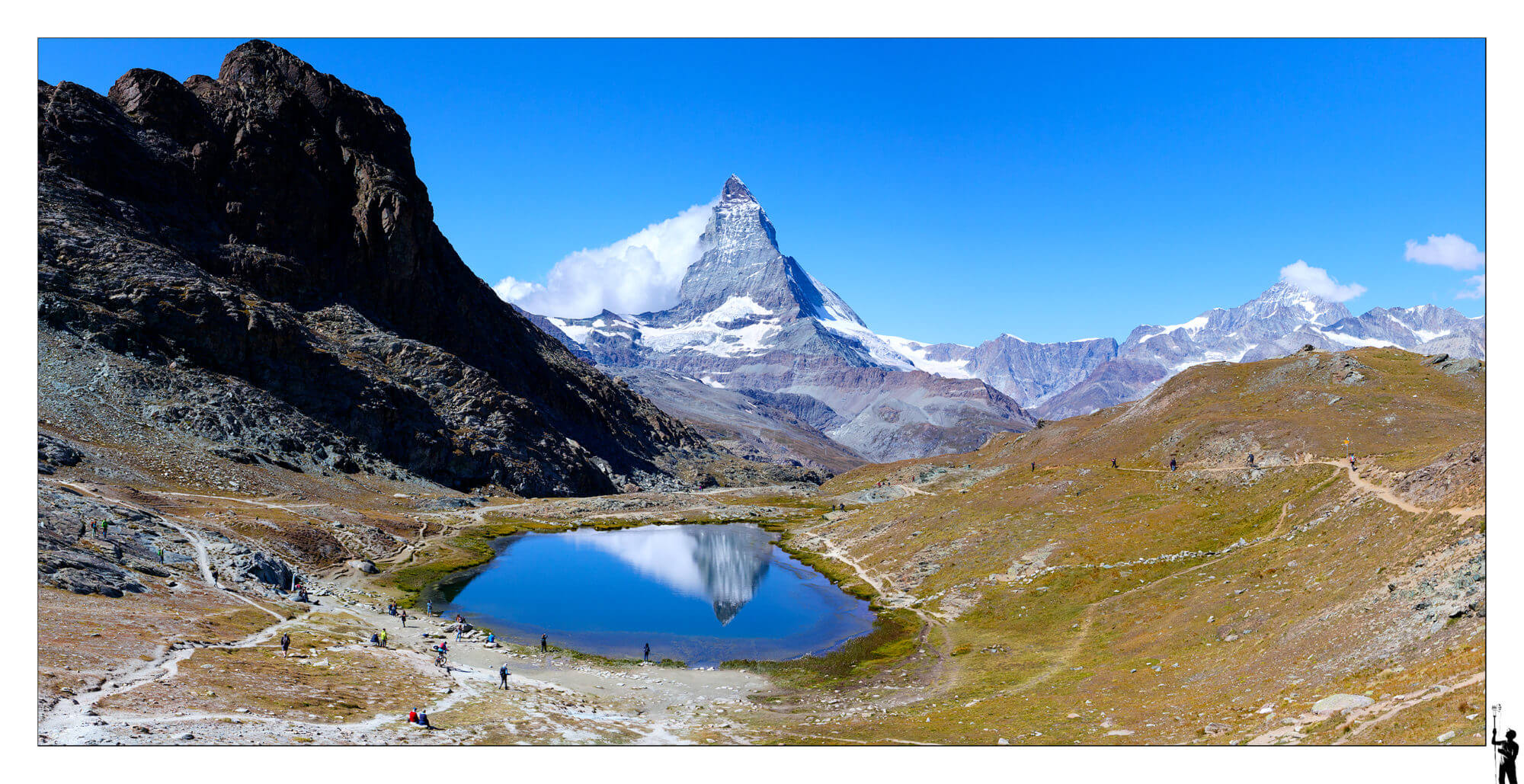Zermatt-Cervin-Riffelsee