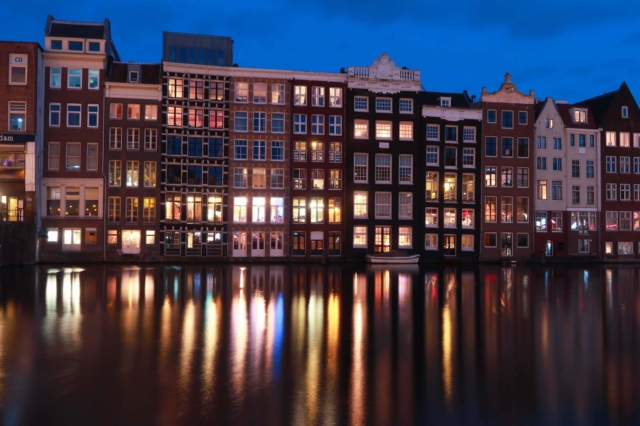 Amsterdam le soir