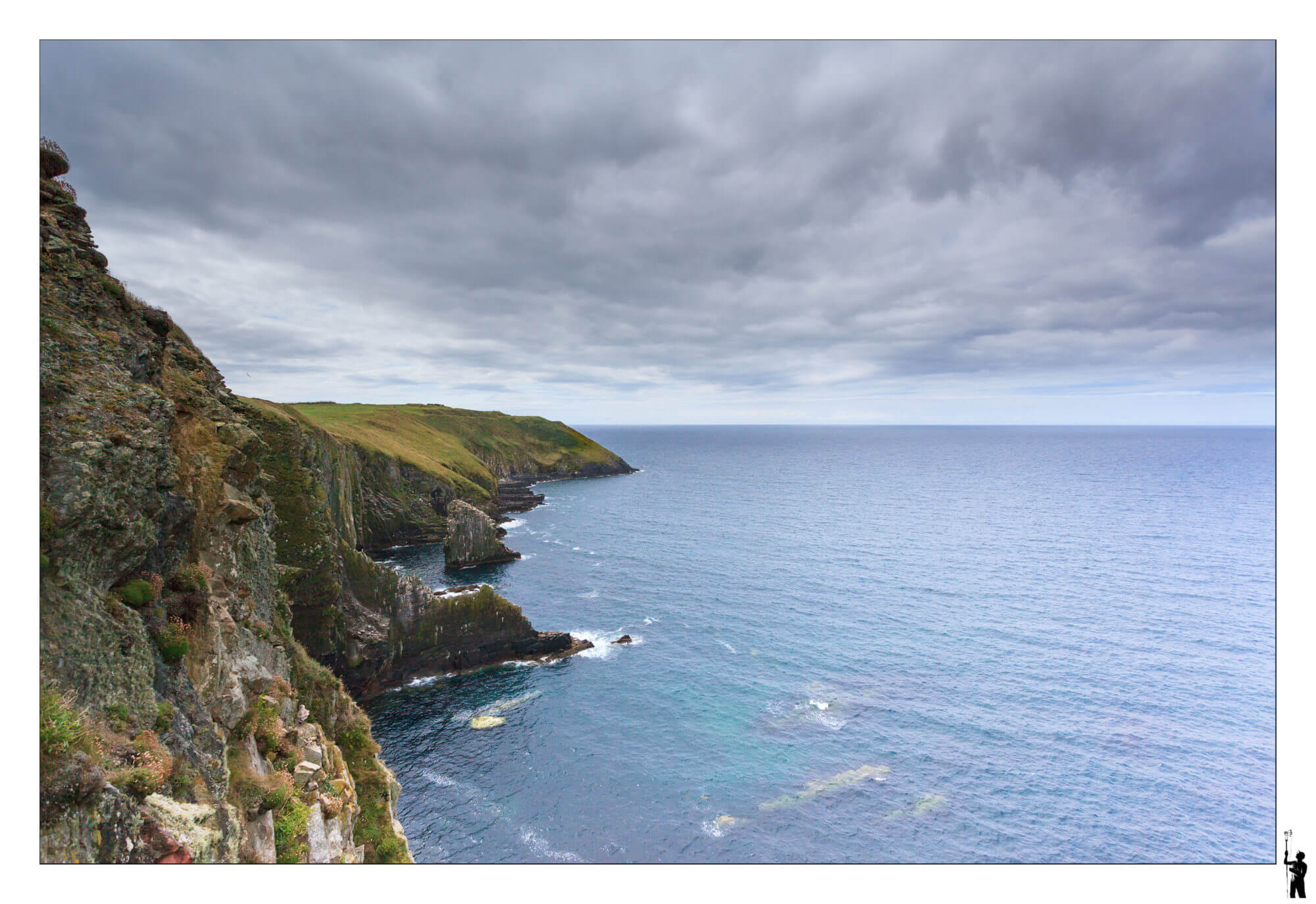 Irlande et cliff