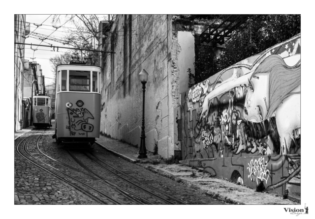 Lisbonne au Portugal et son tram